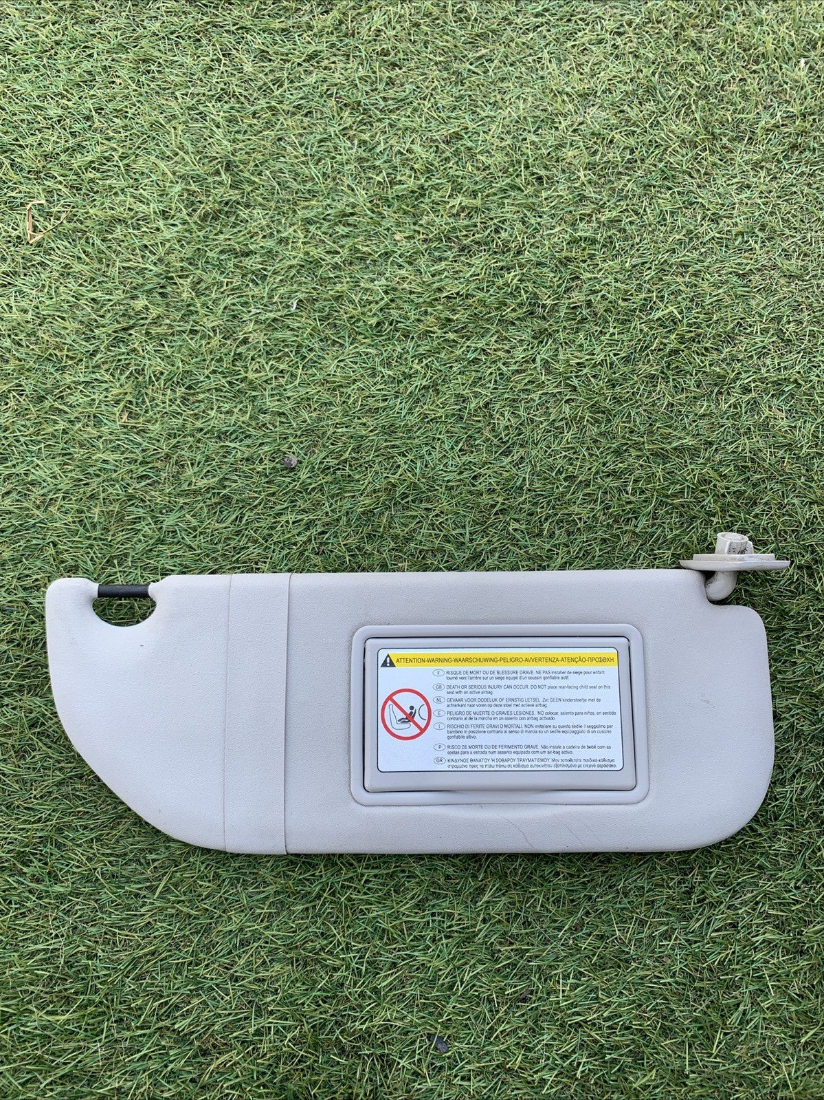 ALETTA PARASOLE DESTRA DX PER TOYOTA Aygo 1° Serie (05>08)