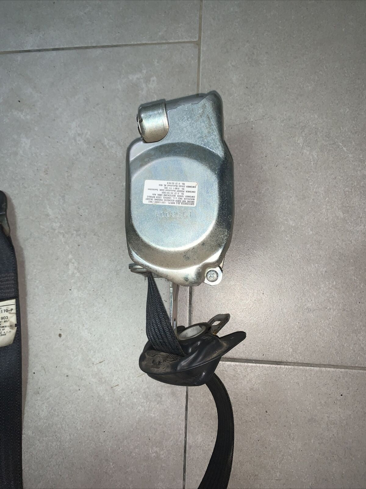 CINTURA DI SICUREZZA ANTERIORE SINISTRA TOYOTA AYGO 2005-2014 7P2170-P