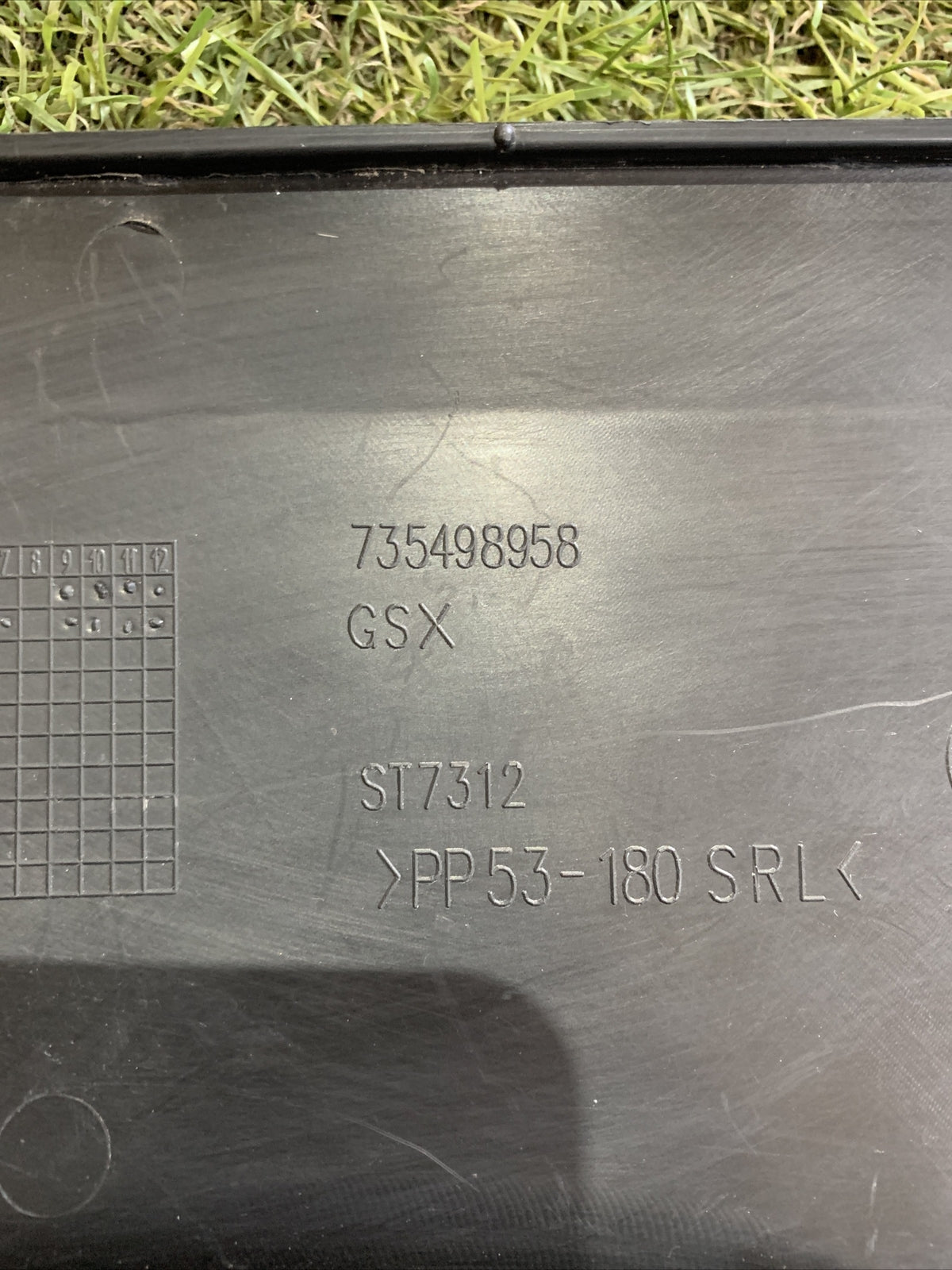 MODANATURA TUNNEL CENTRALE DX FIAT PANDA 3 (312_319) 2012-2022, B2413