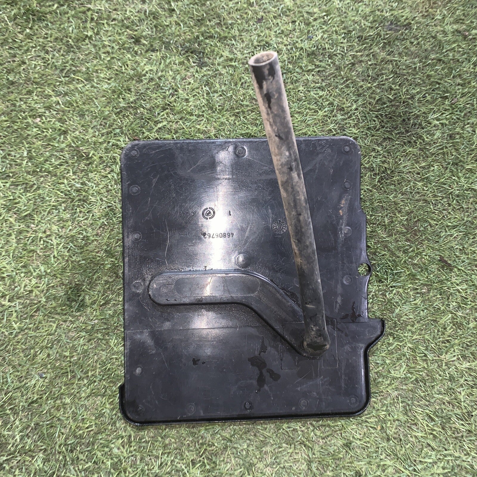 PLASTICA SUPPORTO ALLOGGIO BATTERIA ORIGINALE FIAT PANDA 169