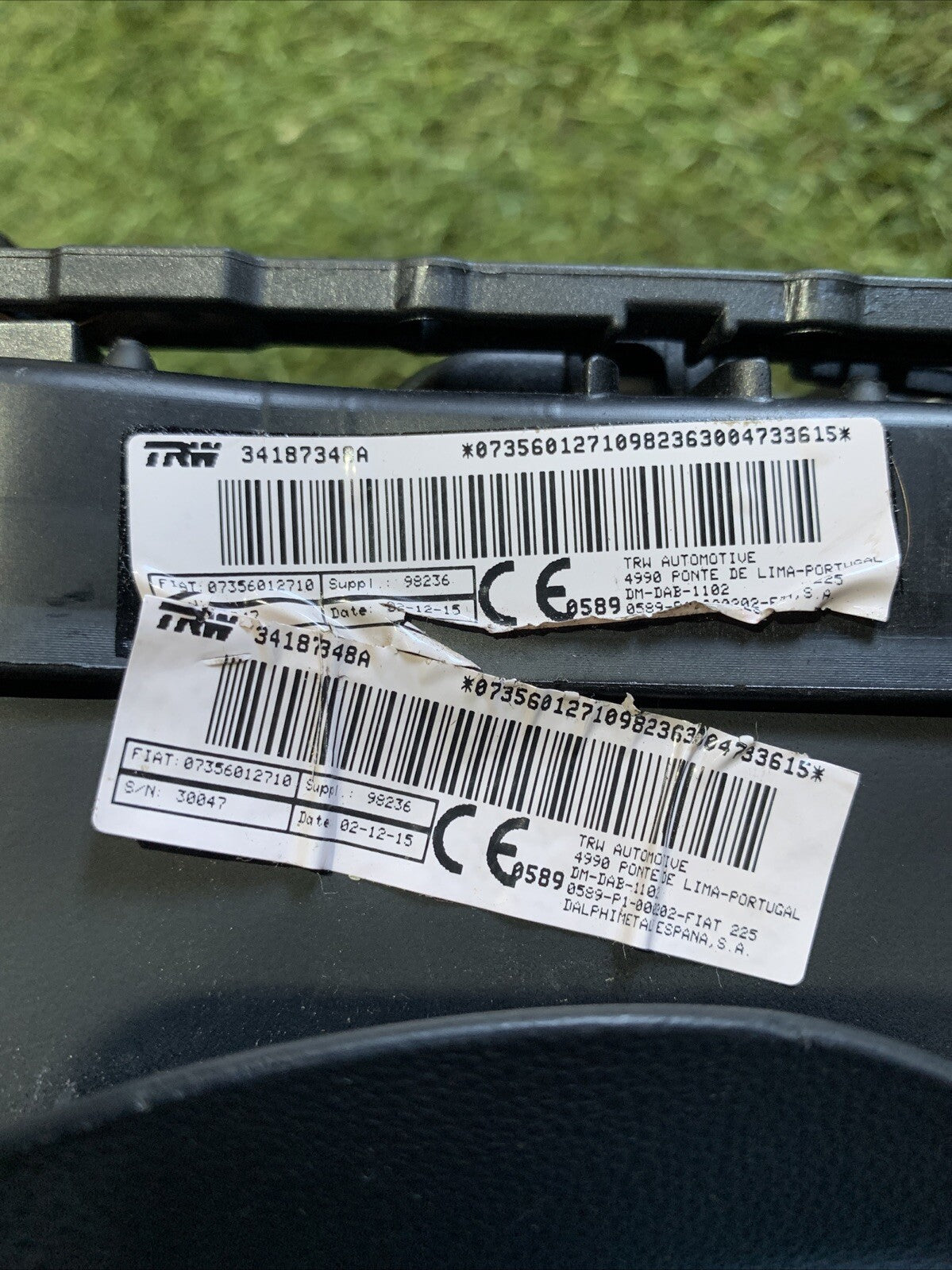 Airbag Volante Fiat Qubo dal (2008/2019) 07356012710