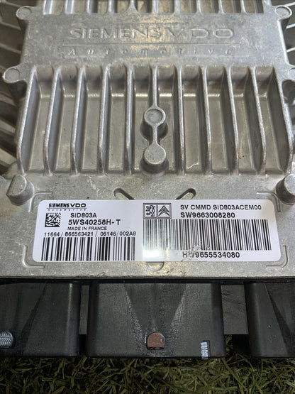 Centralina Motore Citroen C5 1 Serie 2.0 5WS40258H-T