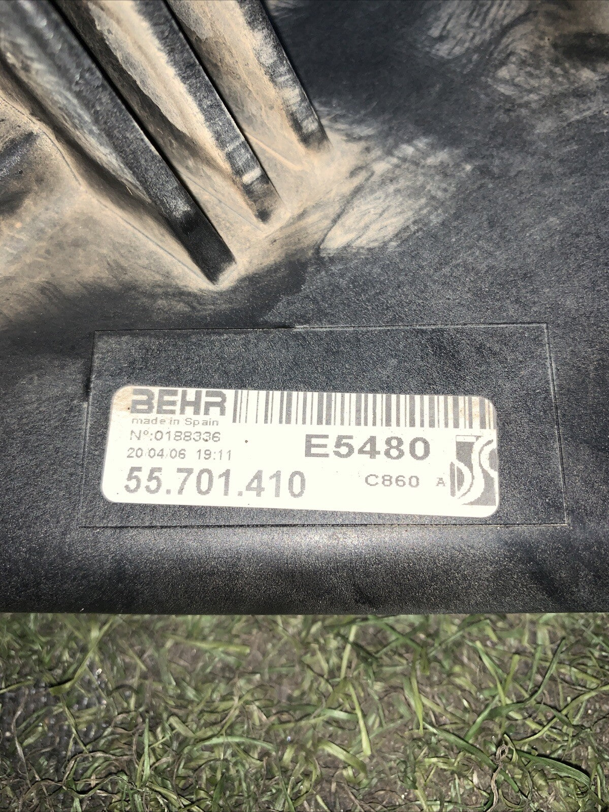 ELETTROVENTOLA FIAT GRANDE PUNTO 1.2 B 55700464