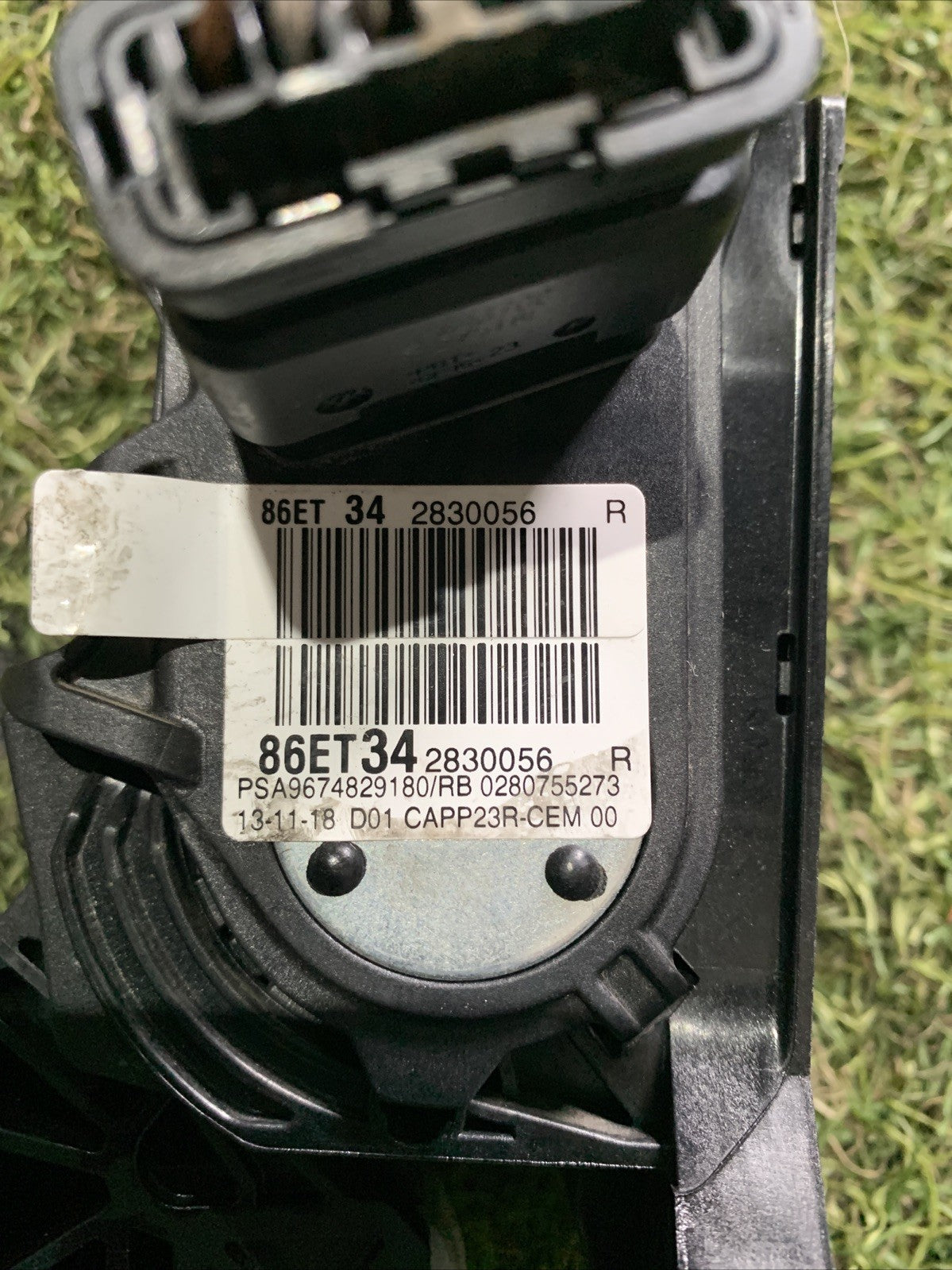 PEDALE ACCELERATORE CITROEN C5 AIRCROSS 9674829180