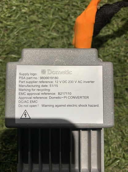 CENTRALINA INVERTER PEUGEOT 308 2015-2017 230V 120W 12V DC DOMETIC 9806619180