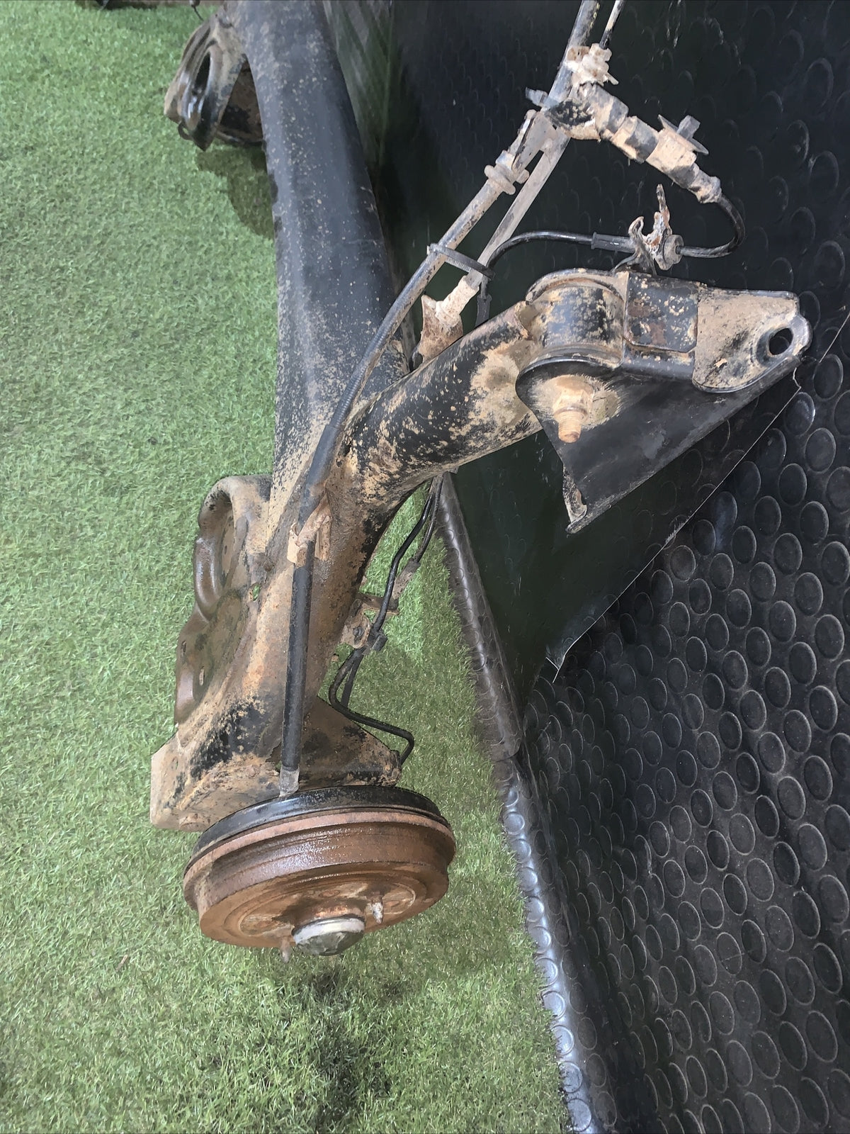 51856917 PONTE ASSALE POSTERIORE FIAT PANDA (169) (2004) FRENI A TAMBURO (2)