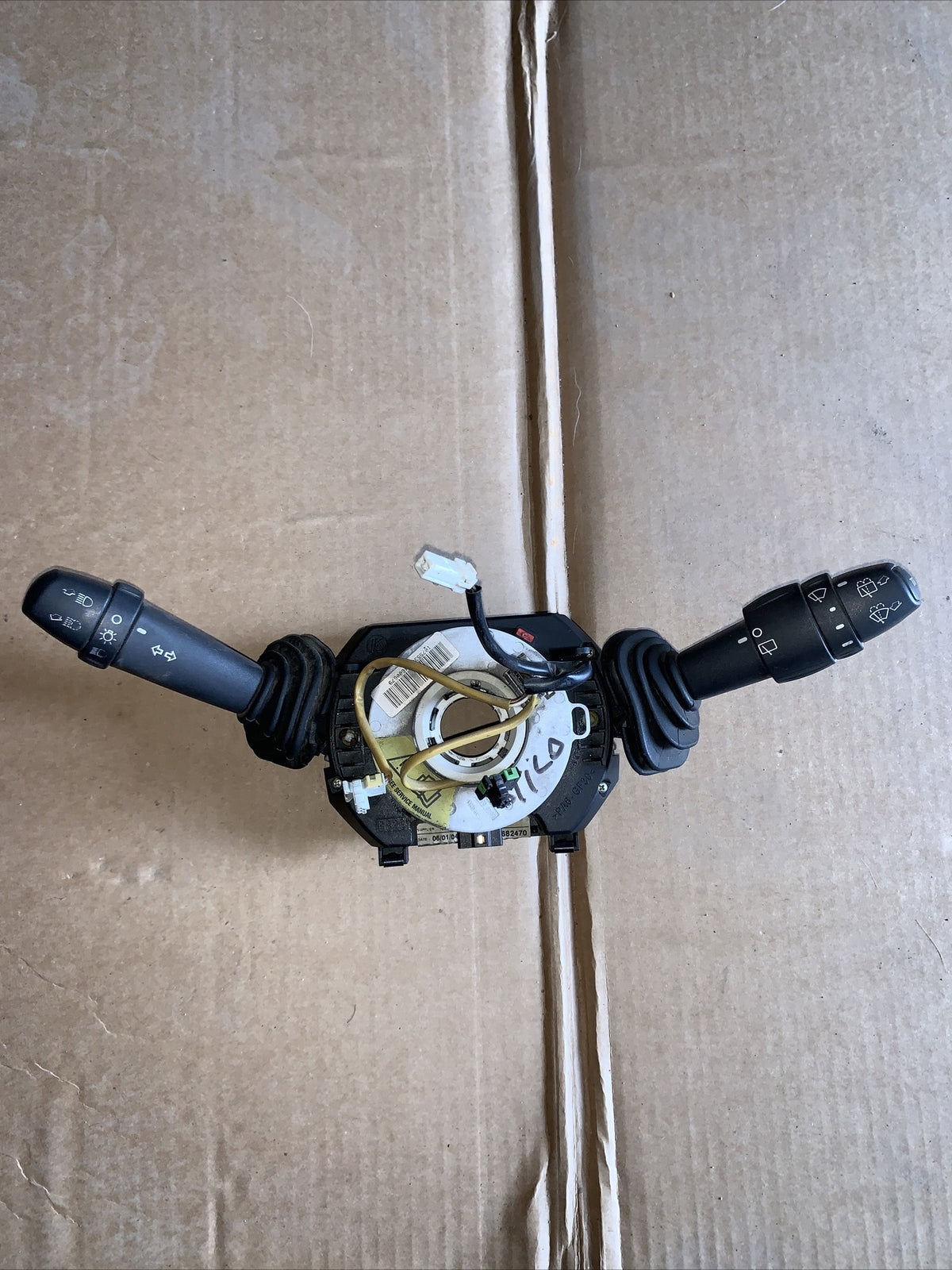 07353682470 DEVIOLUCI DEVIOSGANCIO COMPLETO DI CONTATTO SPIRALATO FIAT STILO  