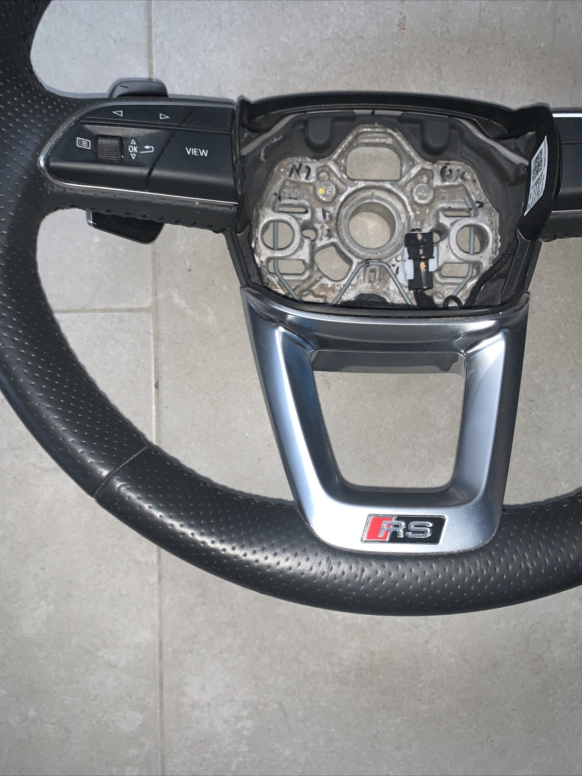 Volante Sterzo Audi Rsq3 Rs3 S3 A3 Multifunzione Con Palette 83A419091P