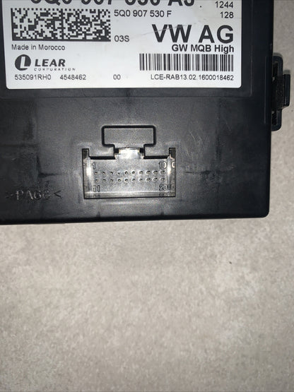 5Q0907530AJ MODULO ELETTRONICO VOLKSWAGEN Golf 7 / 5Q0907530AJ/535091RH0