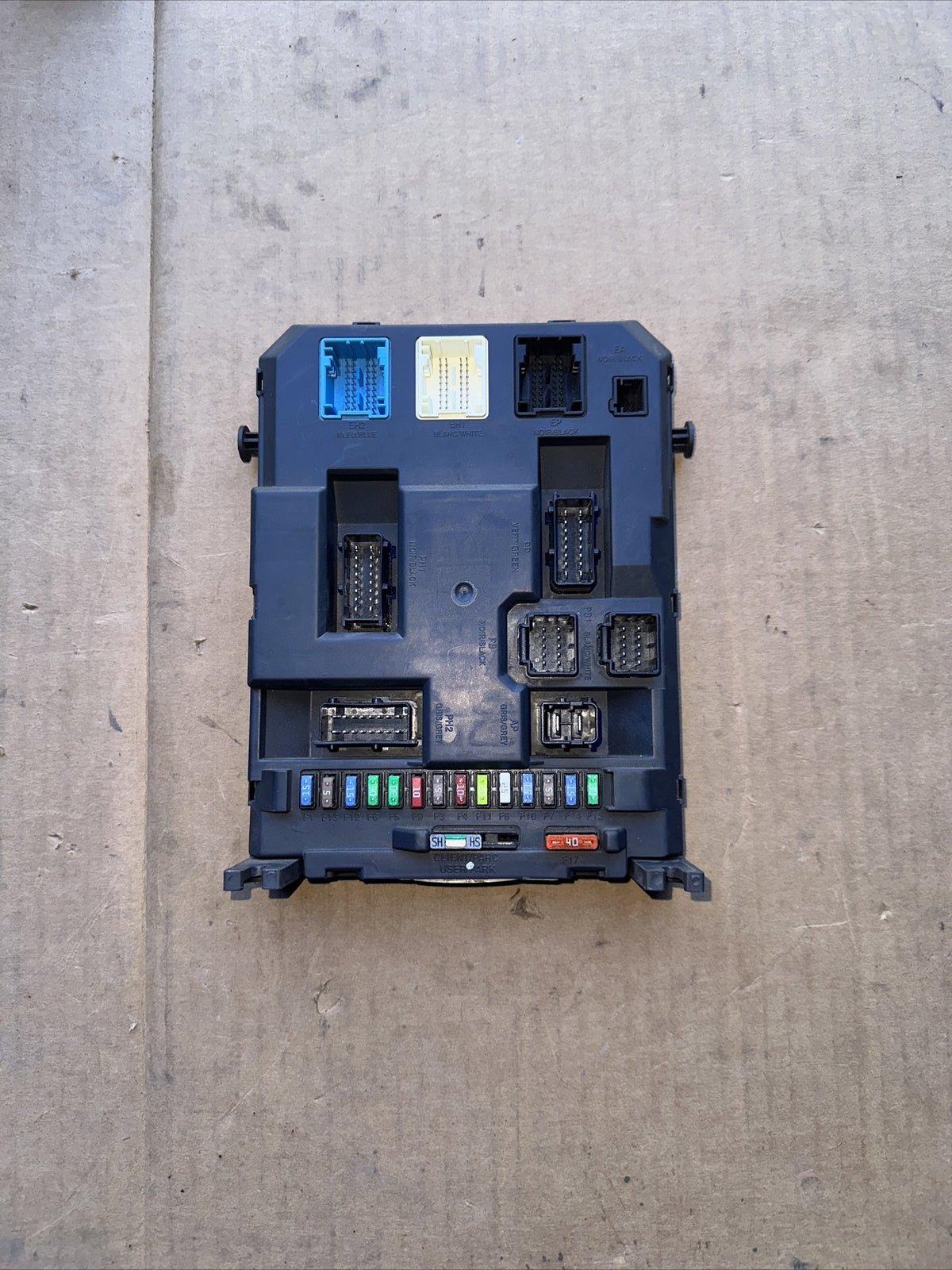 9664983080 BODY COMPUTER PEUGEOT 207 1° Serie  2008 1400 Di