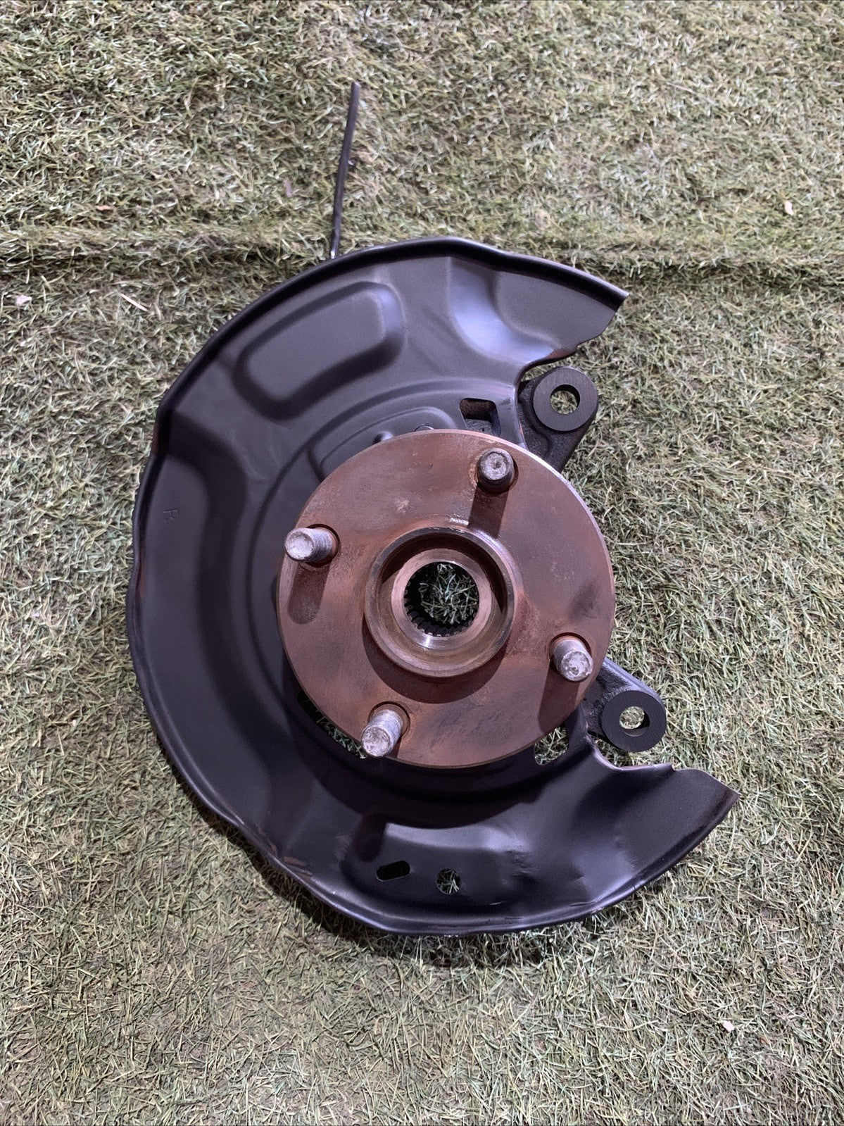MOZZO MONTANTE FUSELLO ANTERIORE DESTRO TOYOTA YARIS 2007 1.3 BENZINA 432110D130