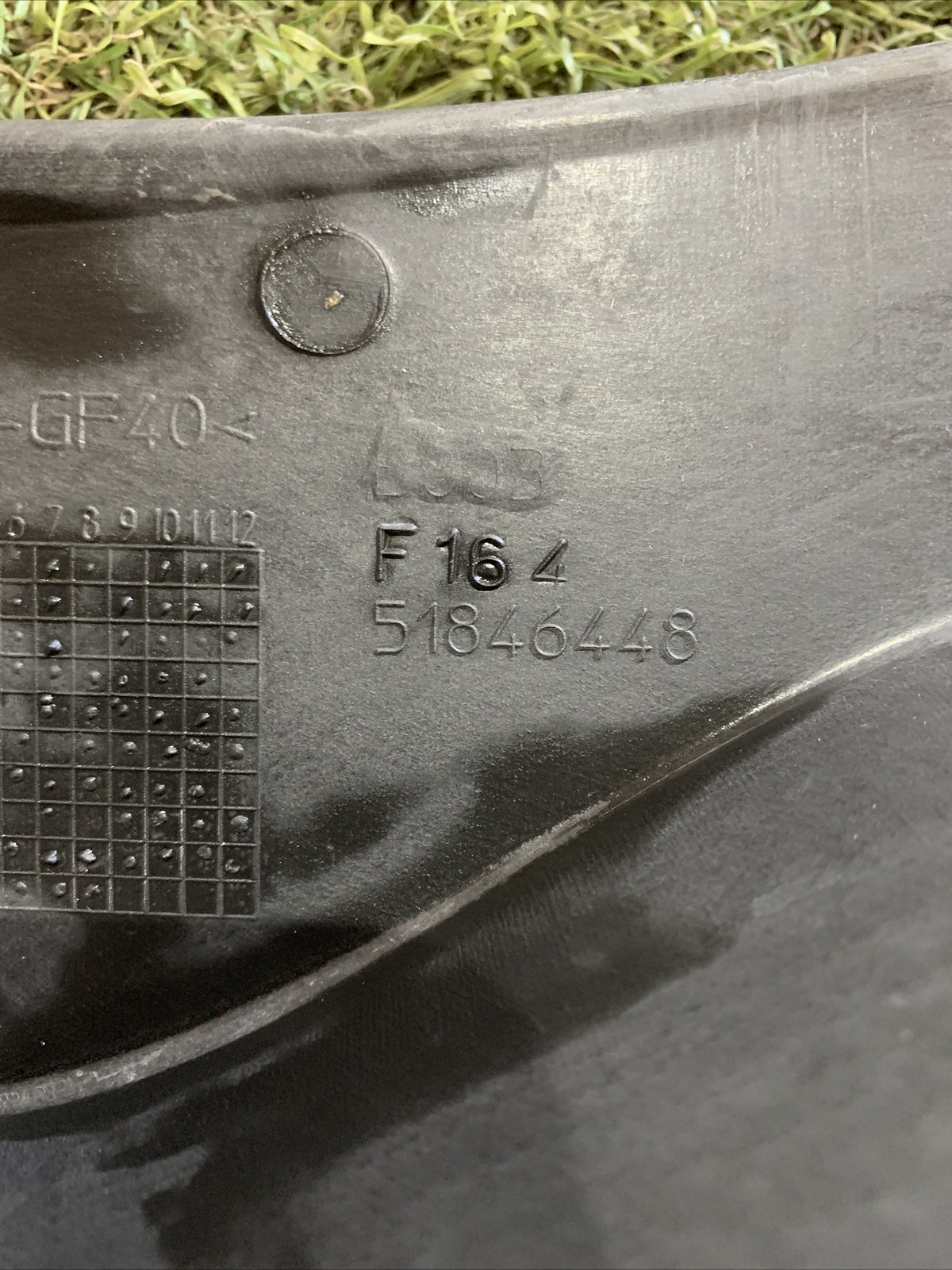 Griglia Mondanatura Gocciolatoio Centrale FIAT PANDA 312 51846448