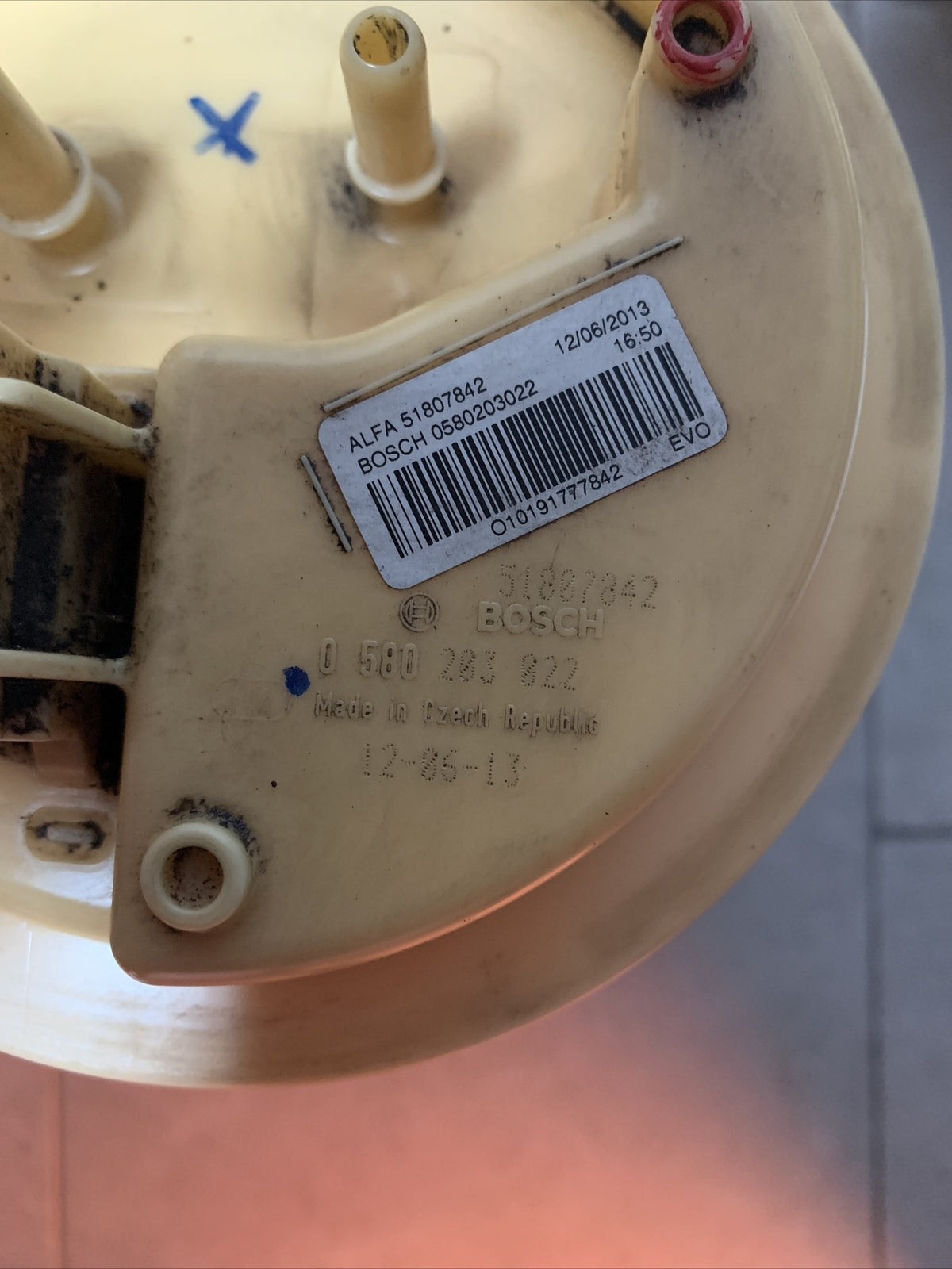 51807842 POMPA CARBURANTE E GALLEGGIANTE ALFA ROMEO GIULIETTA