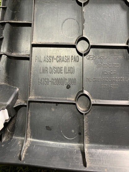 RIVESTIMENTO INFERIORE PANNELLO DI MONTAGGIO KIA SPORTAGE 2023 84750-R2000