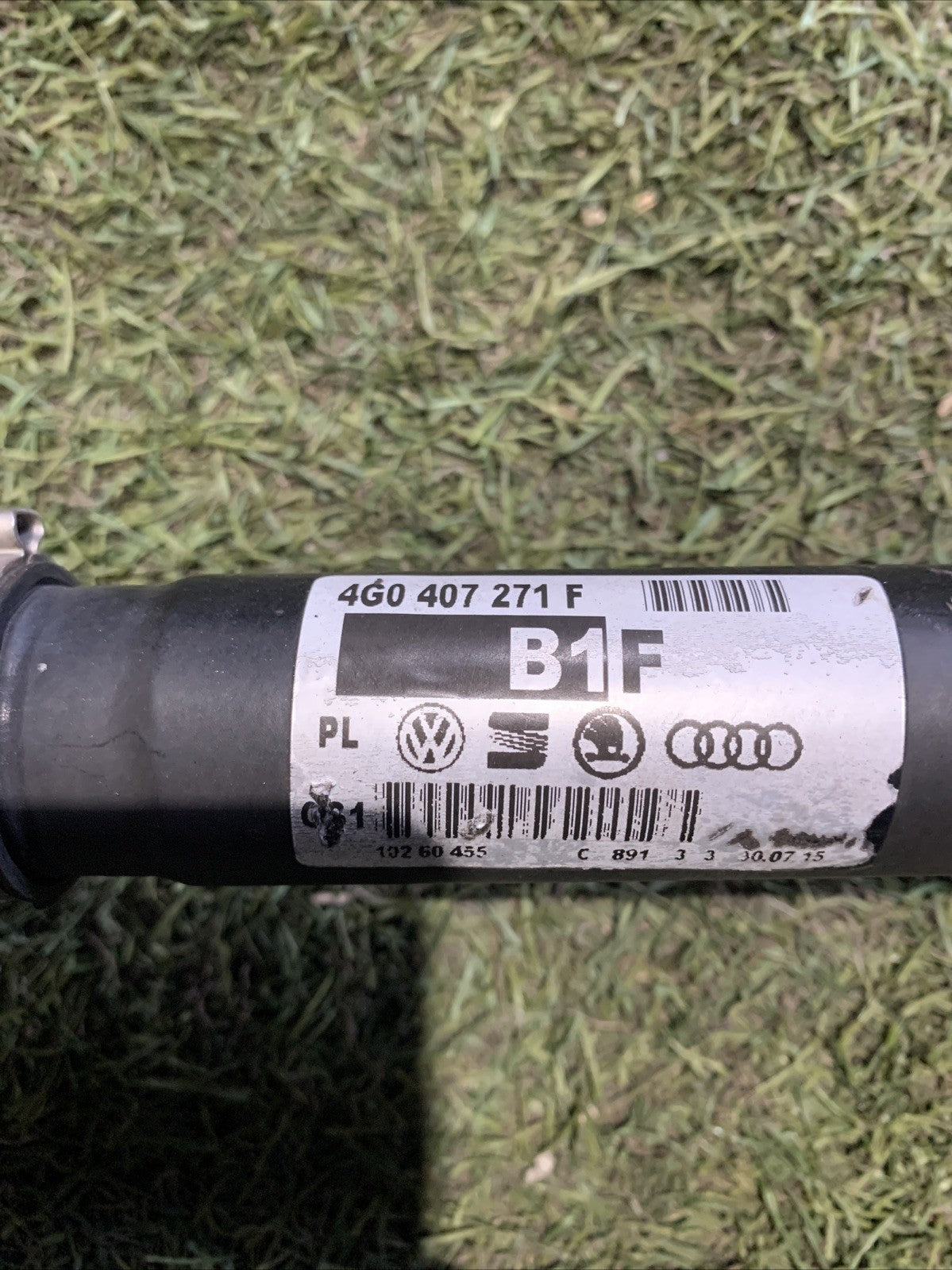SEMIASSE ANTERIORE SINISTRO AUDI Q5 2015 3.0 DIESEL 4G0407271F