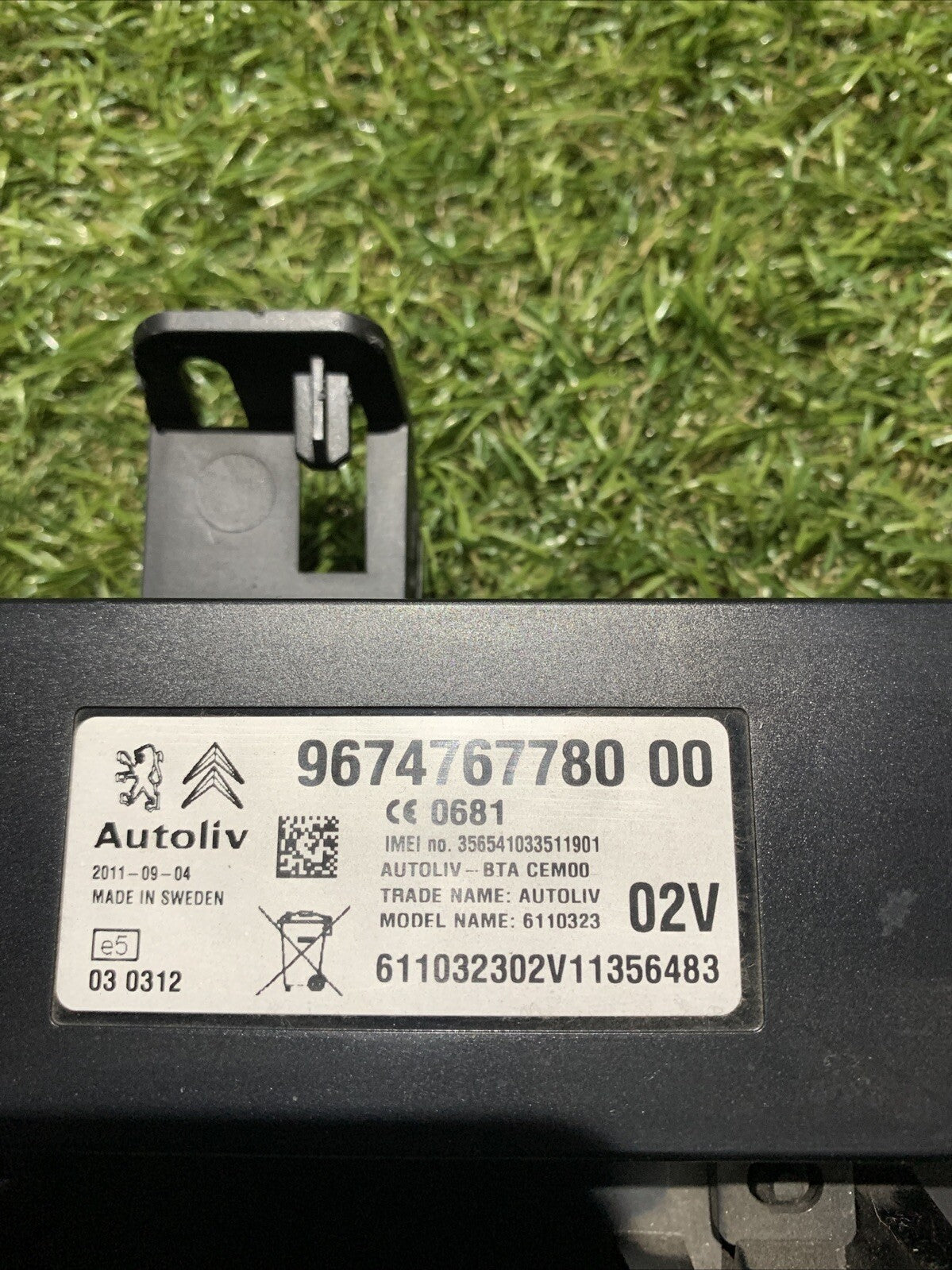 Centralina Bluetooth Citroen DS4 2011 967476778000