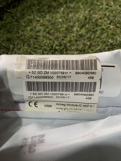 AIRBAG A TENDINA LATERALE DESTRA DX  PER PEUGEOT 208 Serie 9672917780 (12 )