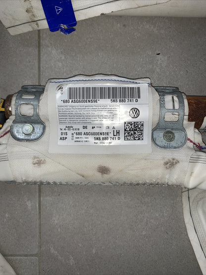 Carica airbag tetto tendina sinistra VOLKSWAGEN GOLF 6 5K6880741D ( 2008-2013)