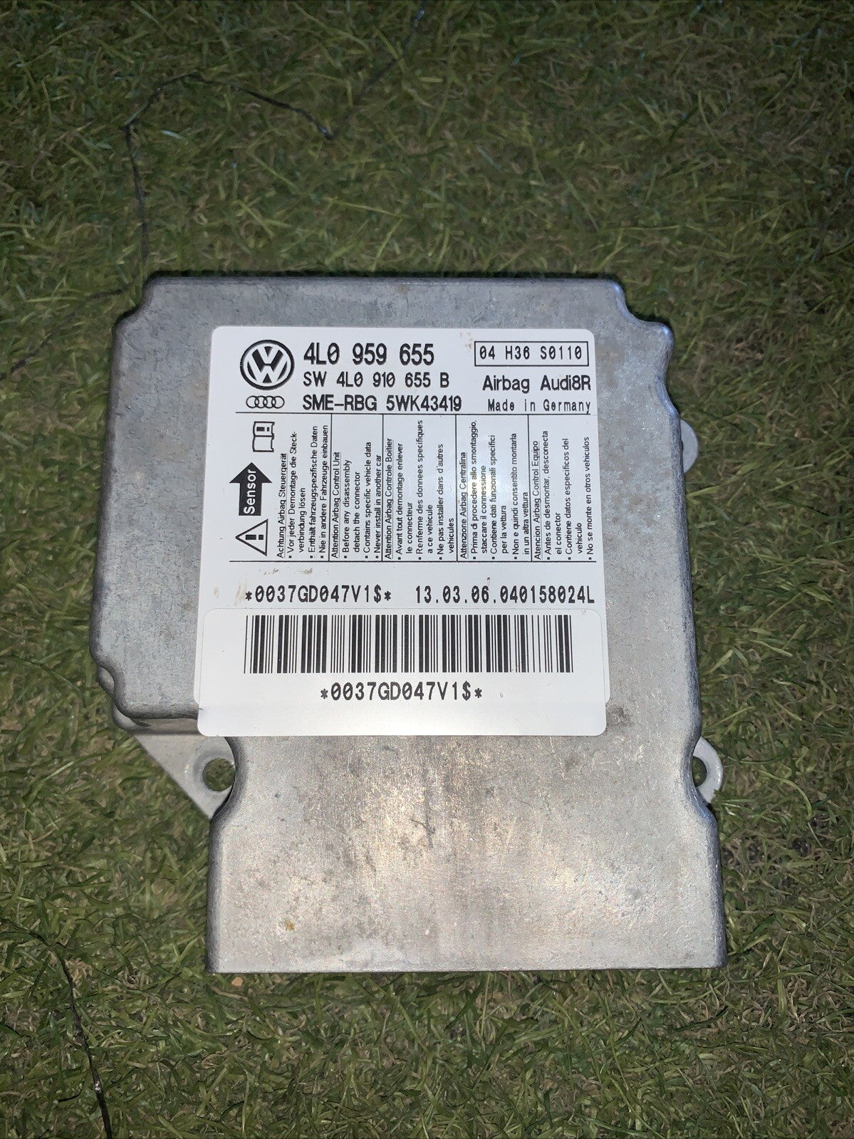 CENTRALINA AIRBAG  AUDI Q7 2006 4L0959655