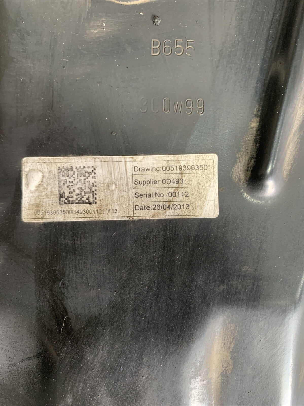 Assale Anteriore Culla Motore Fiat 500L 2013 1.3 MTJ 00519396350