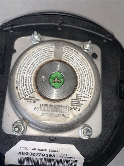 AIR BAG VOLANTE ALFA ROMEO 147 DAL 2000 AL 2010 COD:735289920