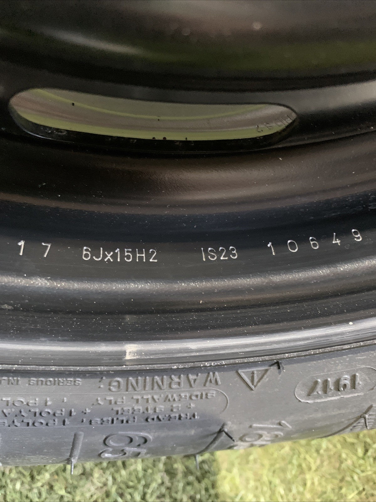 Kit Ruota Di Scorta 185/65R15 Peugeot 208 2017