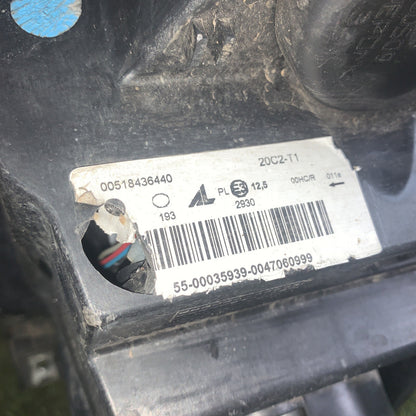 FARO ANTERIORE DESTRO FIAT Panda 3° Serie 00518436440 Guardare Bene Le Foto