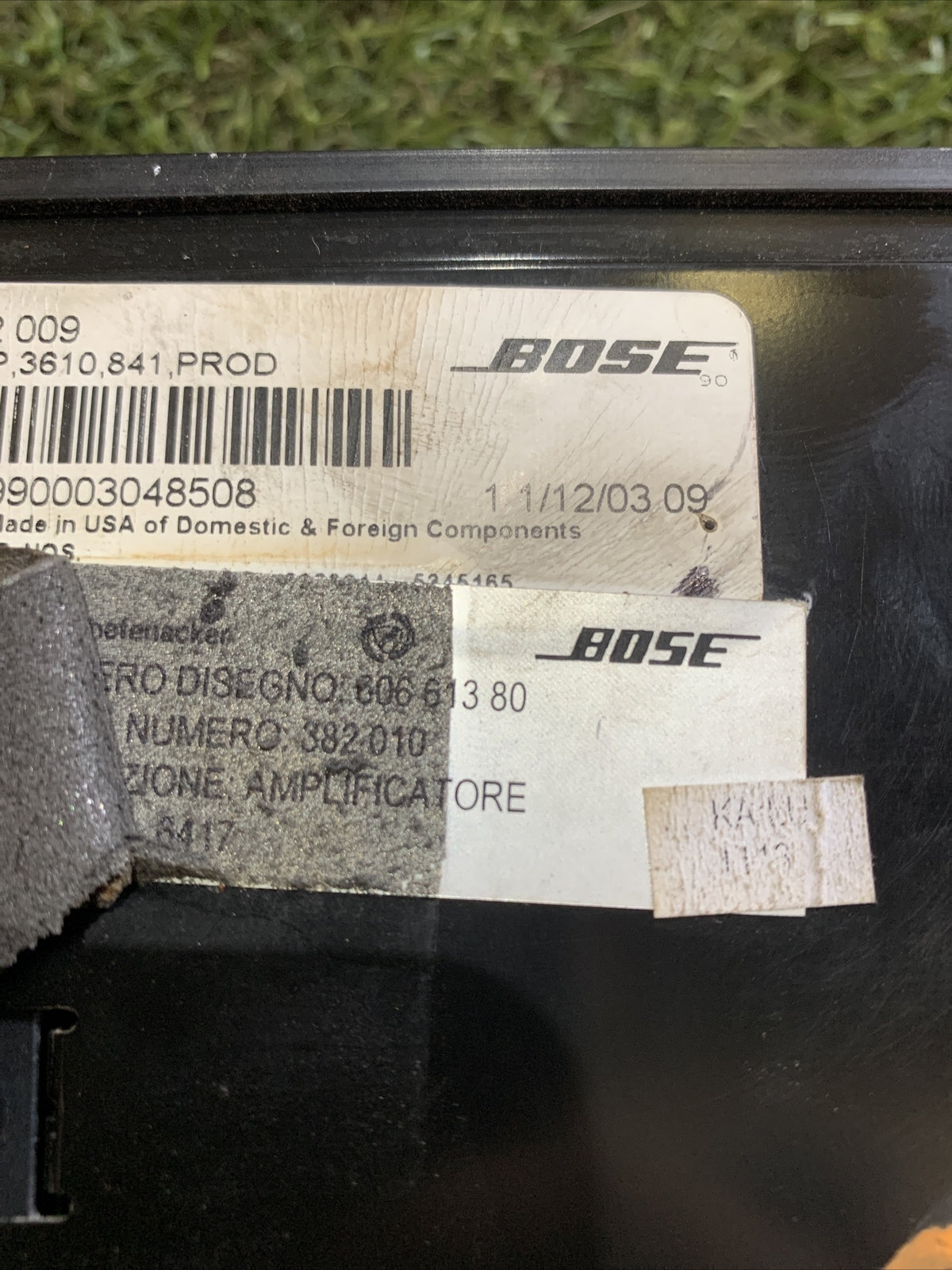 AMPLIFICATORE BOSE LANCIA THESIS 2.4 JTD (ANNO 2006) 60661380