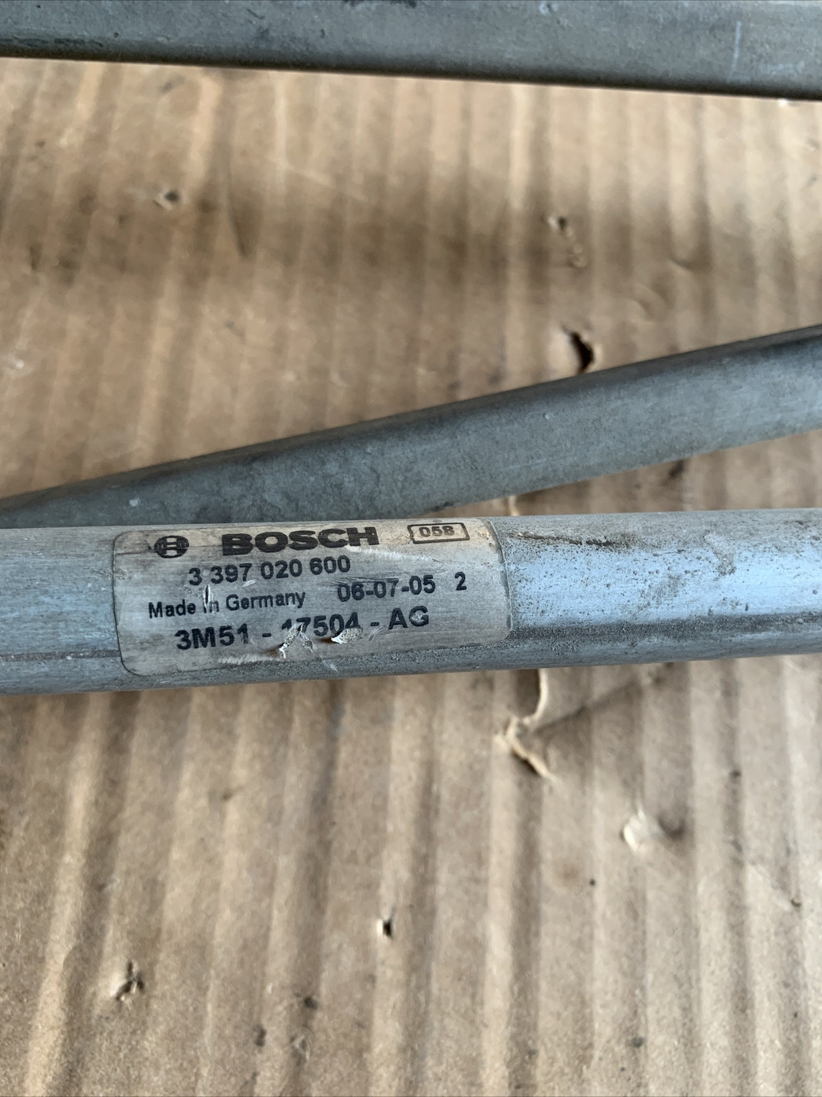 Motorino Tergicristallo Anteriore 3M5117504AG FORD C-max 1.6 HDI 80KW 2009