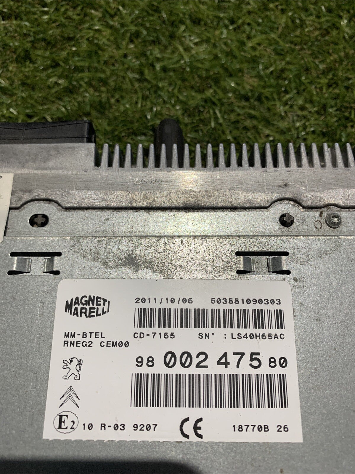 Autoradio Navigatore Citroen DS4 2011 9800247580