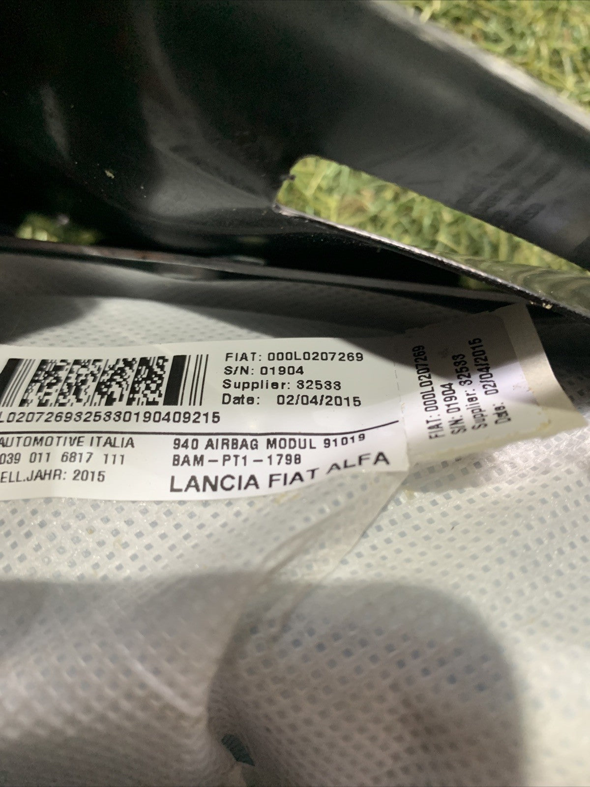 UNITA SEDILE SINISTRO ALFA ROMEO Giulietta 000L0207269