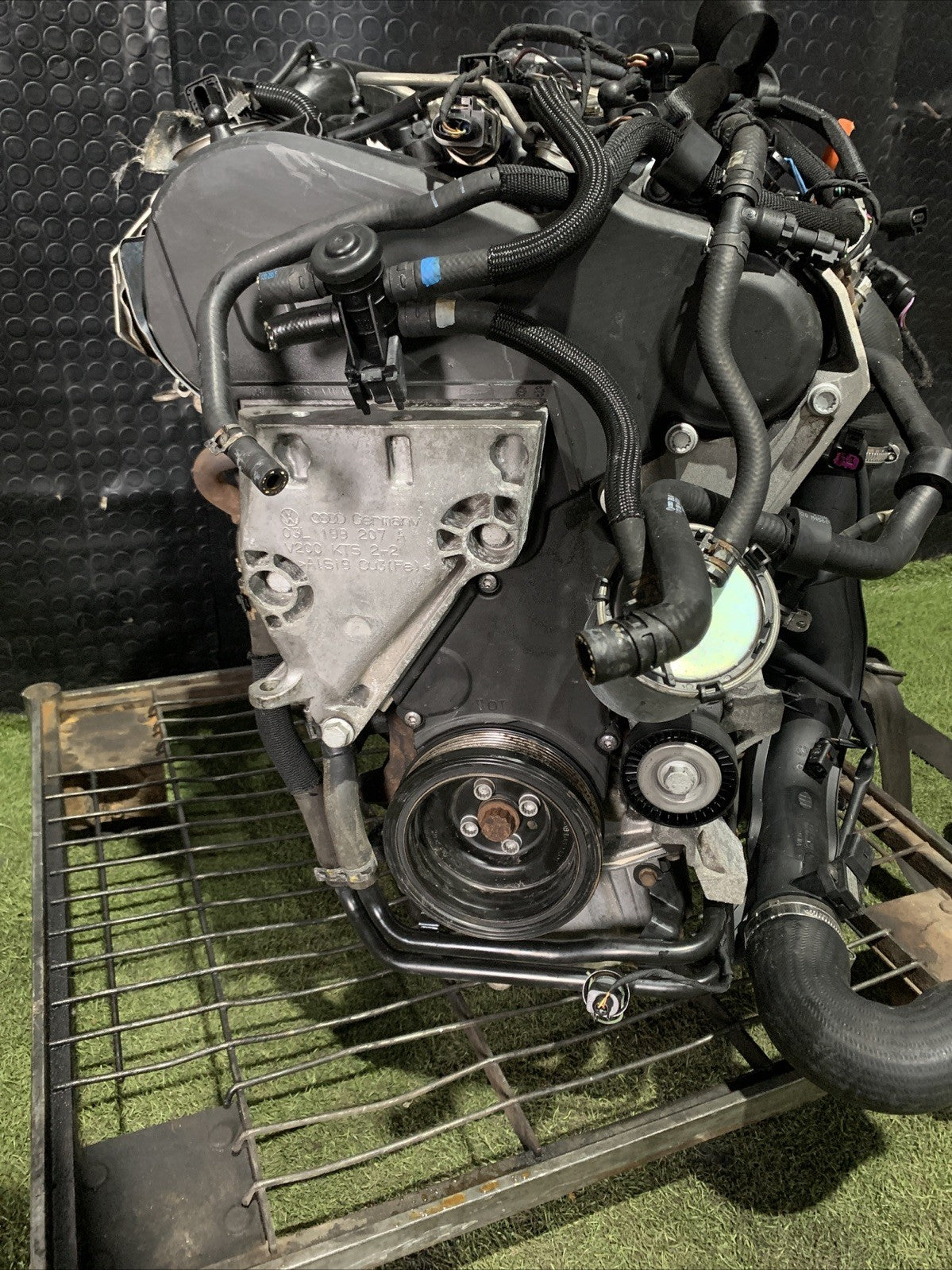 MOTORE CAY CAYB VOLKSWAGEN POLO 1.6 TDI 66KW 2011 SENZA INIETTORI