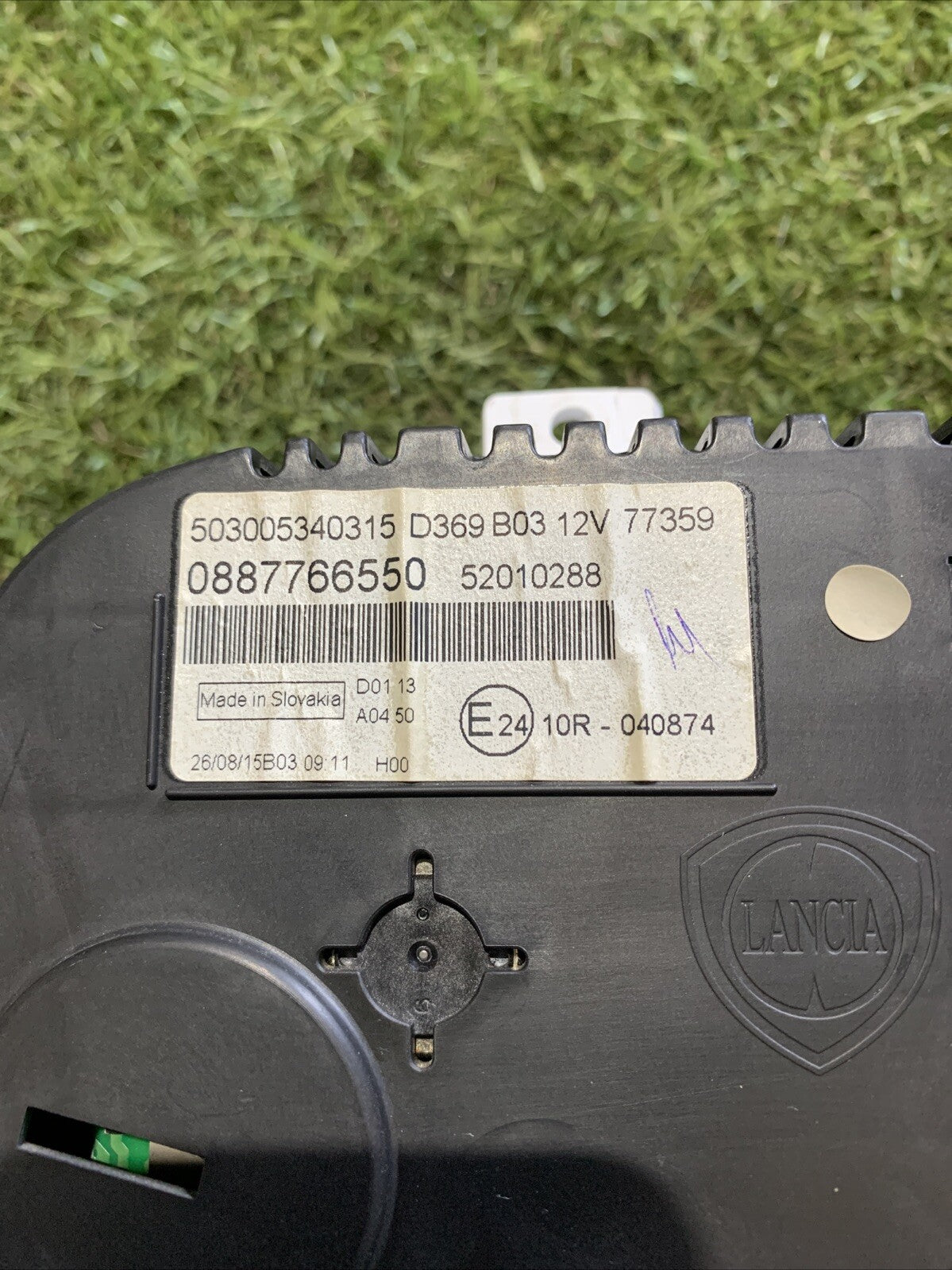 Quadro Strumenti Contachilometri Fiat Panda 3 Serie 52010288
