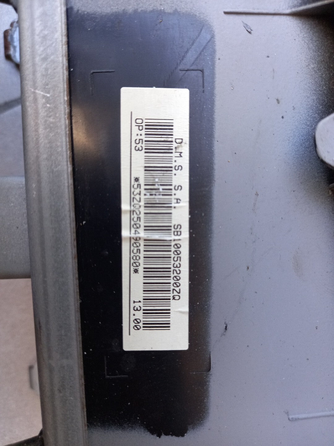 AIRBAG CRUSCOTTO ANTERIORE ANT LATO PASSEGGERO CITROEN C3 (2002\2009) 2004