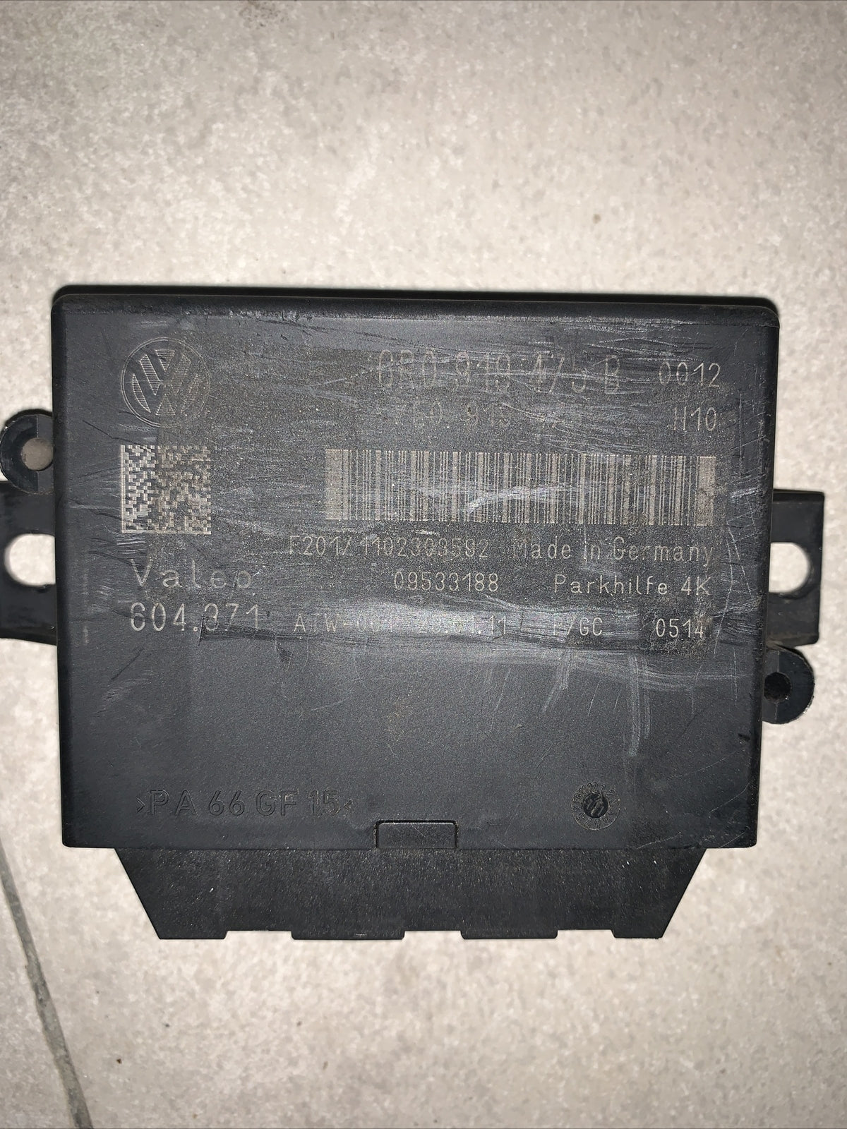 6R0919475B CENTRALINA SENSORI DI PARCHEGGIO VOLKSWAGEN POLO 6R 2015