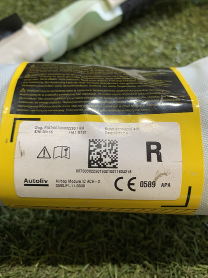 Airbag Tendina Tetto Dx DESTRO Maserati Levante 06700382290 2016