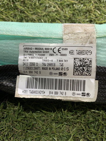 AIRBAG A TENDINA DESTRO DX PER AUDI A3 Sportback (8V4) 8V4880742B (12 18)