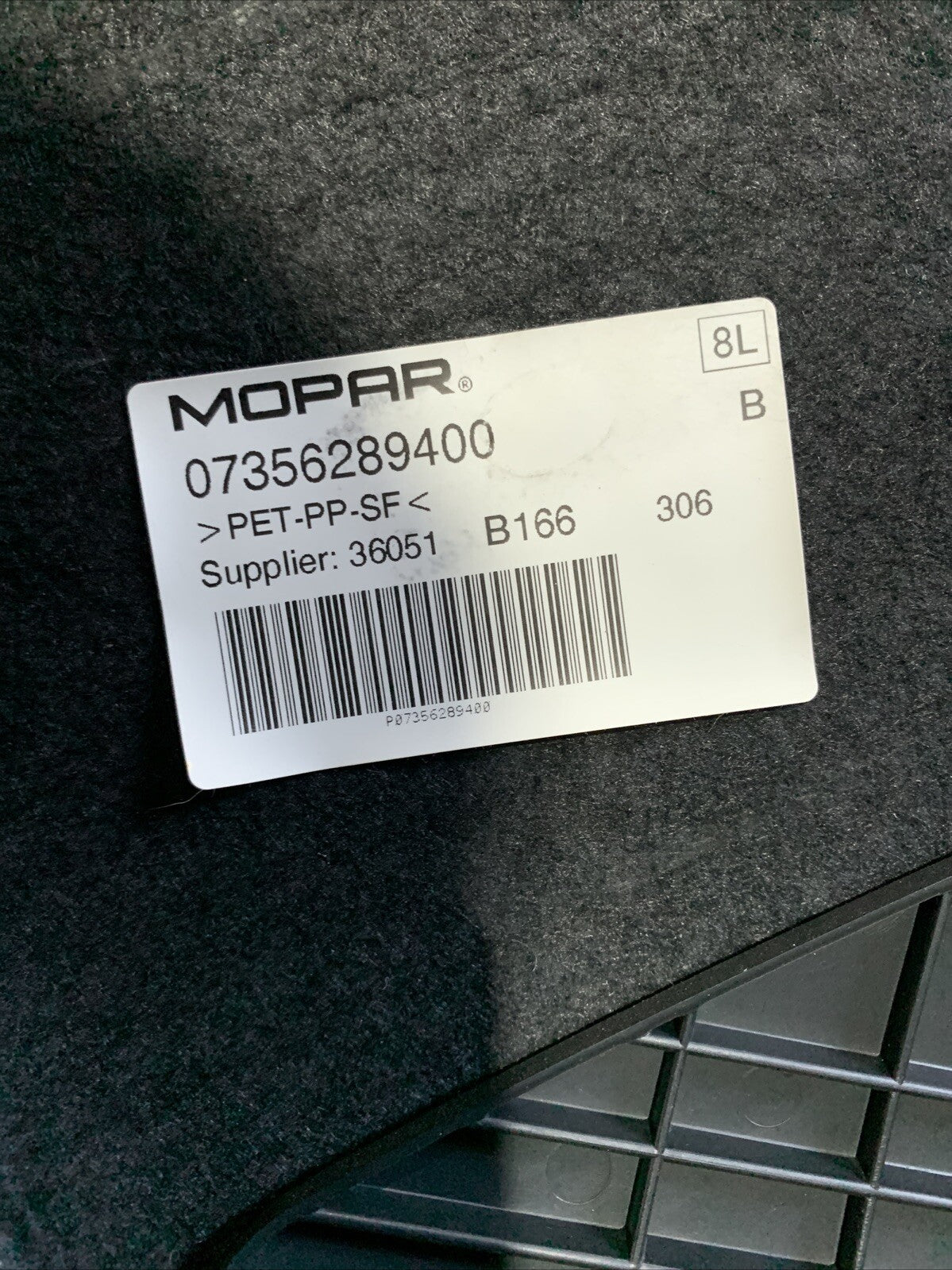 Rivestimento Baule Destro Fiat 500X 07356289400