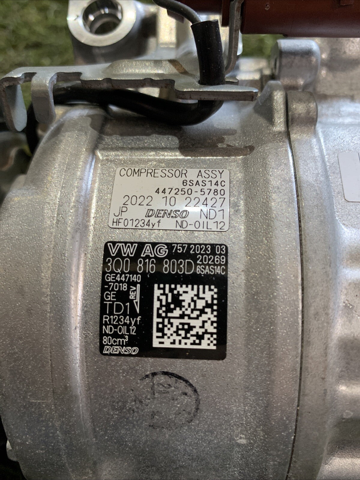 Compressore Aria Condizionata Vw Tiguan 2019 2.0 Turbo Benzina 3Q0816803D