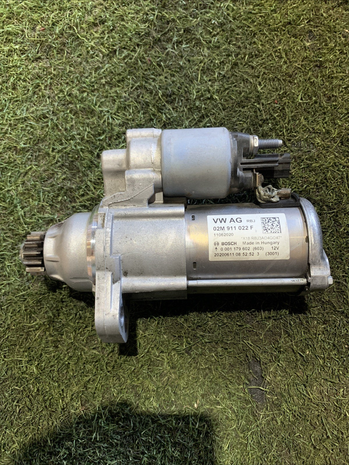 Motorino Avviamento Audi A1 2020 1.0 Benzina 02M911022F