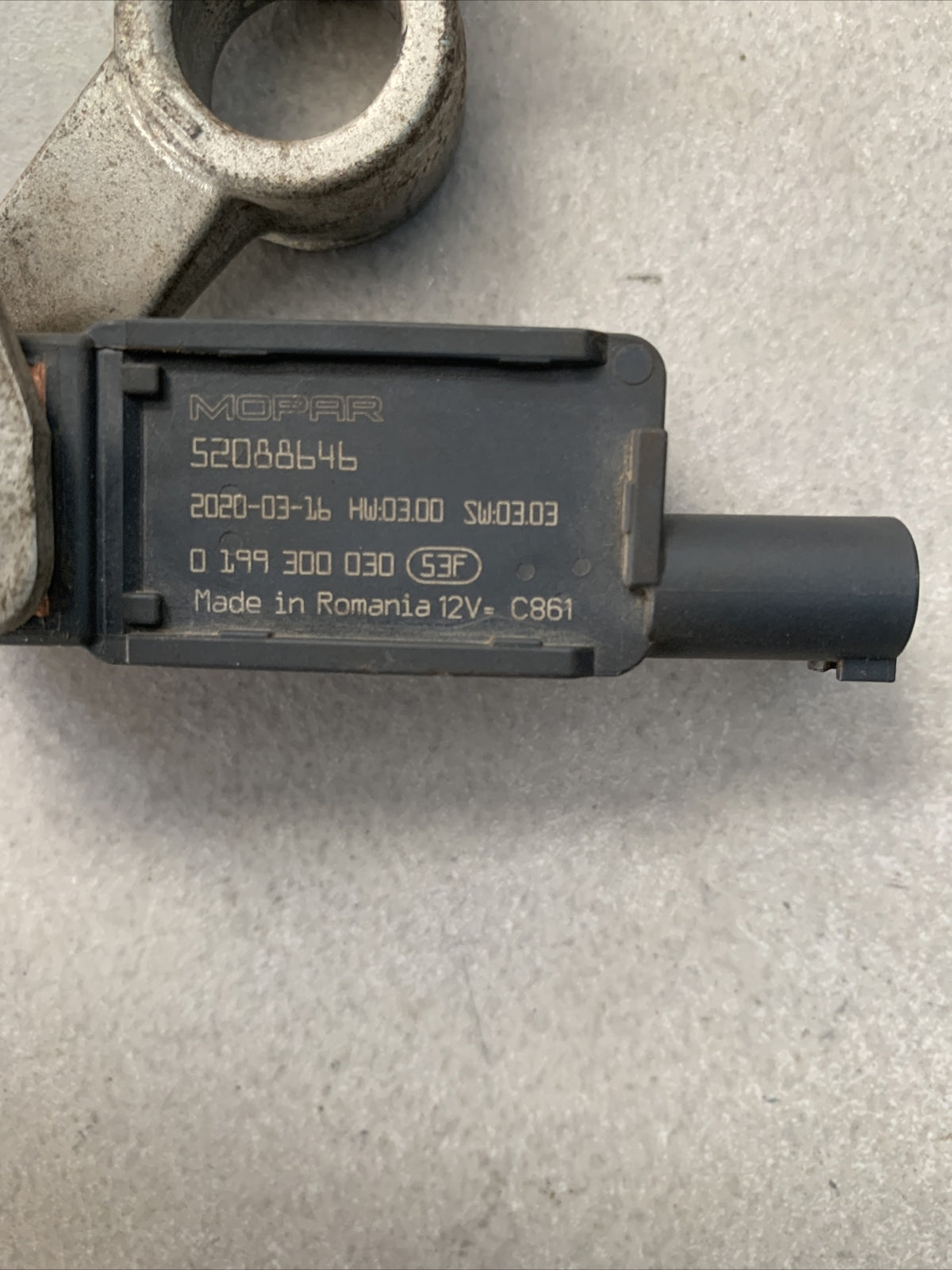 CAVO BATTERIA FIAT 500 X Serie 52088646 Diesel Sensore Start & Stop