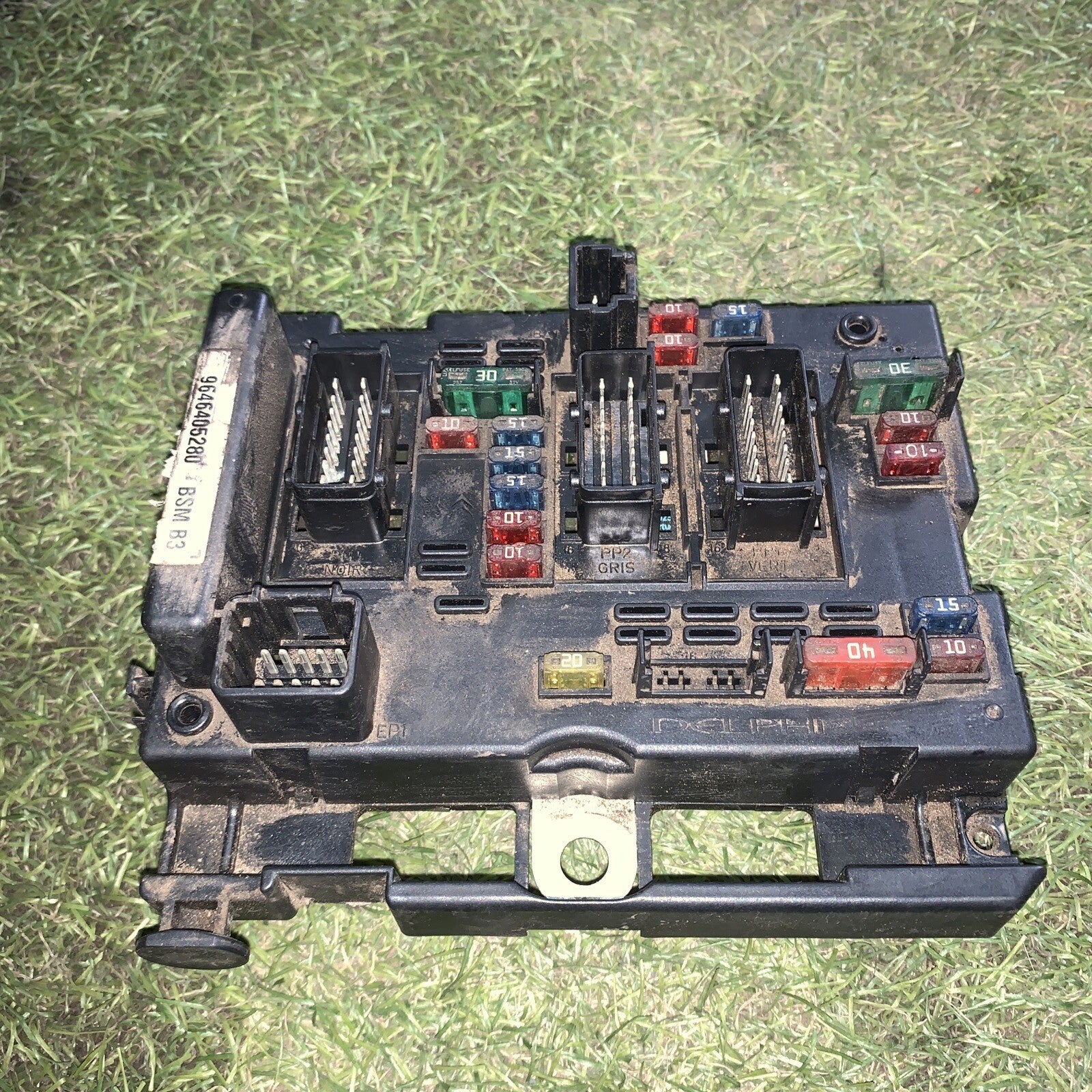 9646405280 BSM B3, CENTRALINA BSM / PORTAFUSIBILI PEUGEOT 406