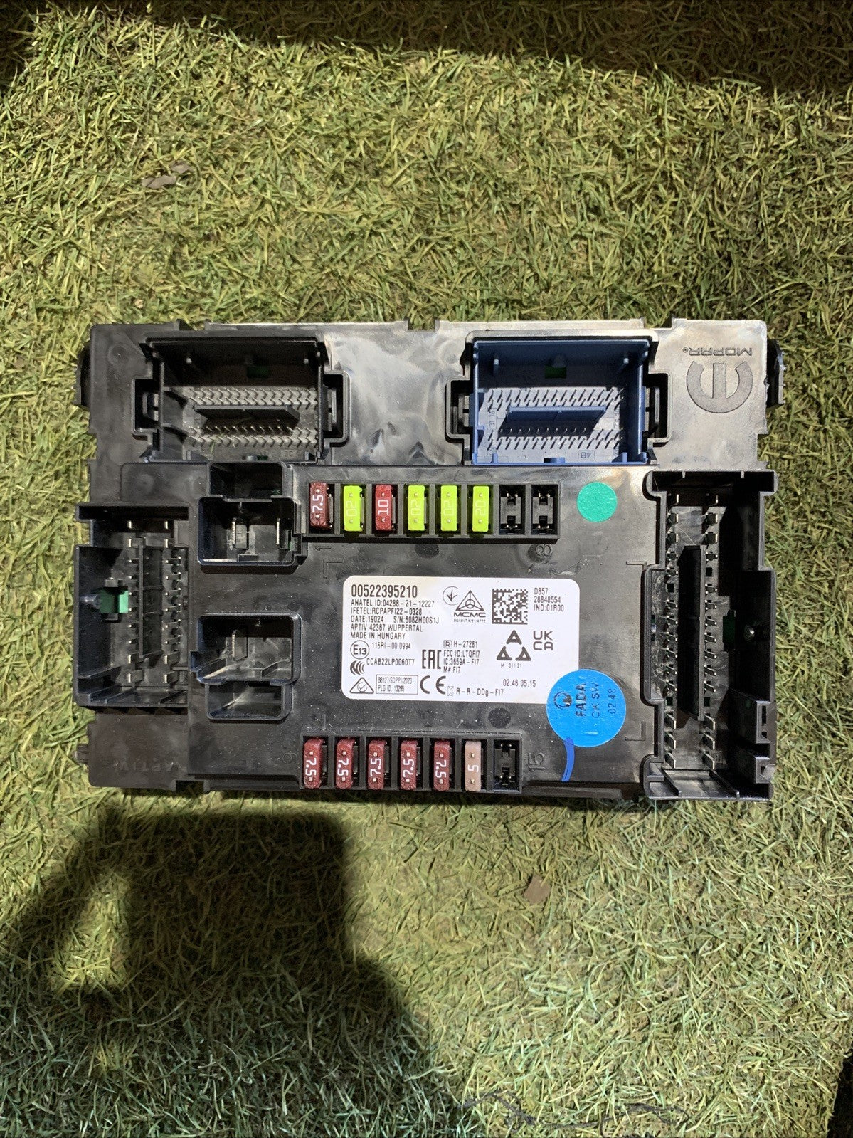Body Computer Fiat Pandina 00522395210