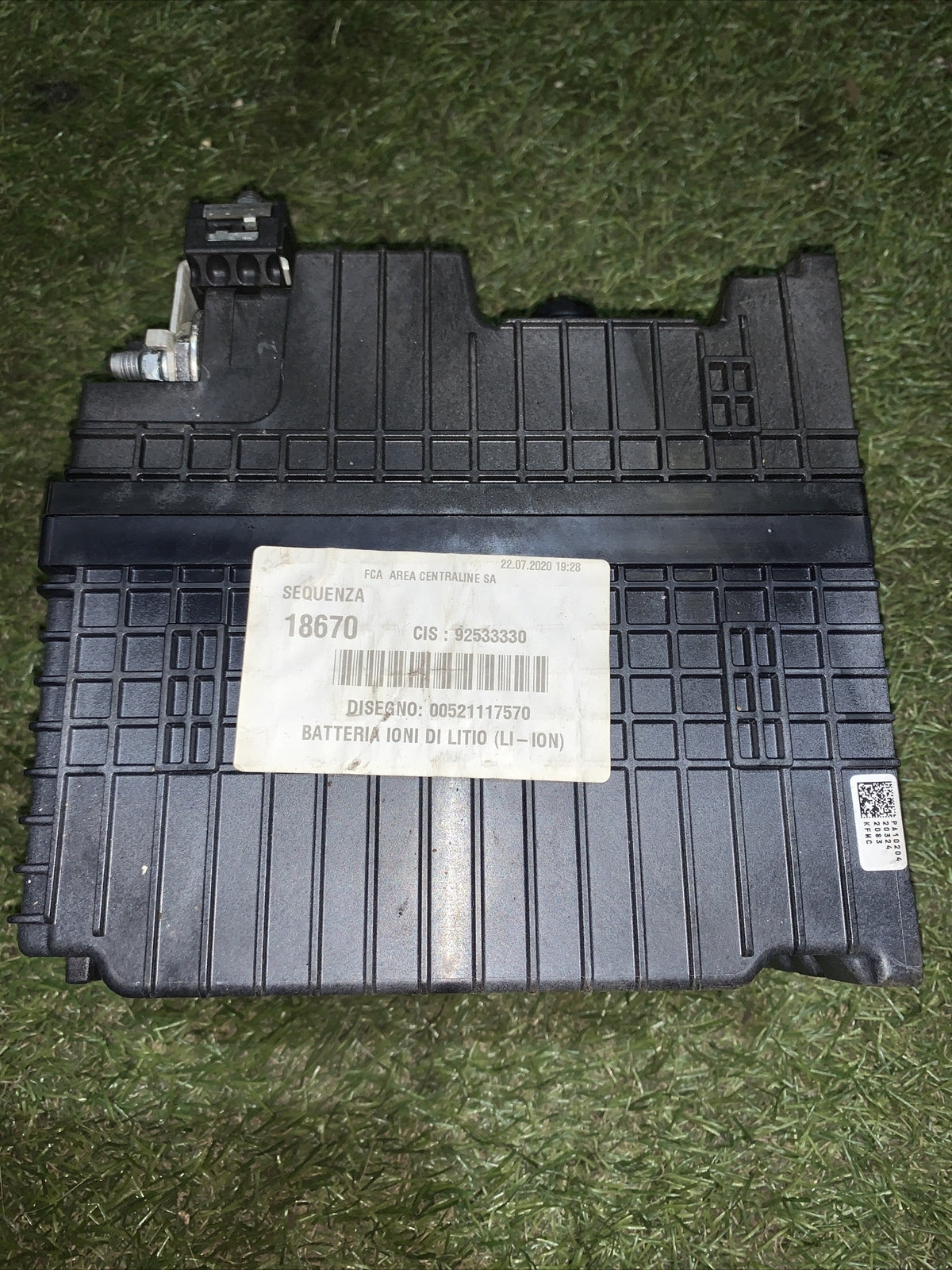 52111757 BATTERIA FIAT 500 - LANCIA YPSILON - FIAT PANDA 1.0 HYBRID