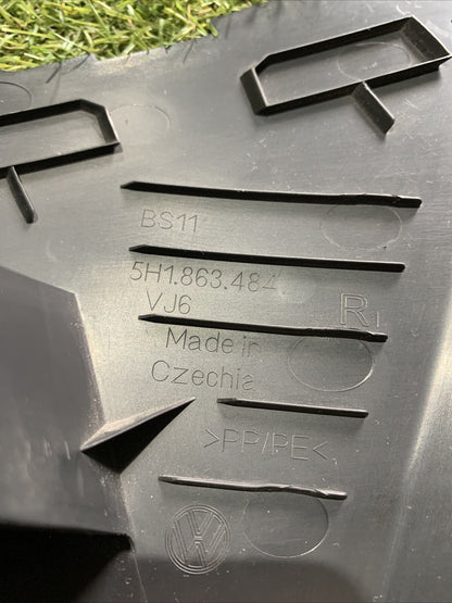 5H1863484 RIVESTIMENTO MONTANTE ANTERIORE INFERIORE DESTRO VOLKSWAGEN GOLF 8