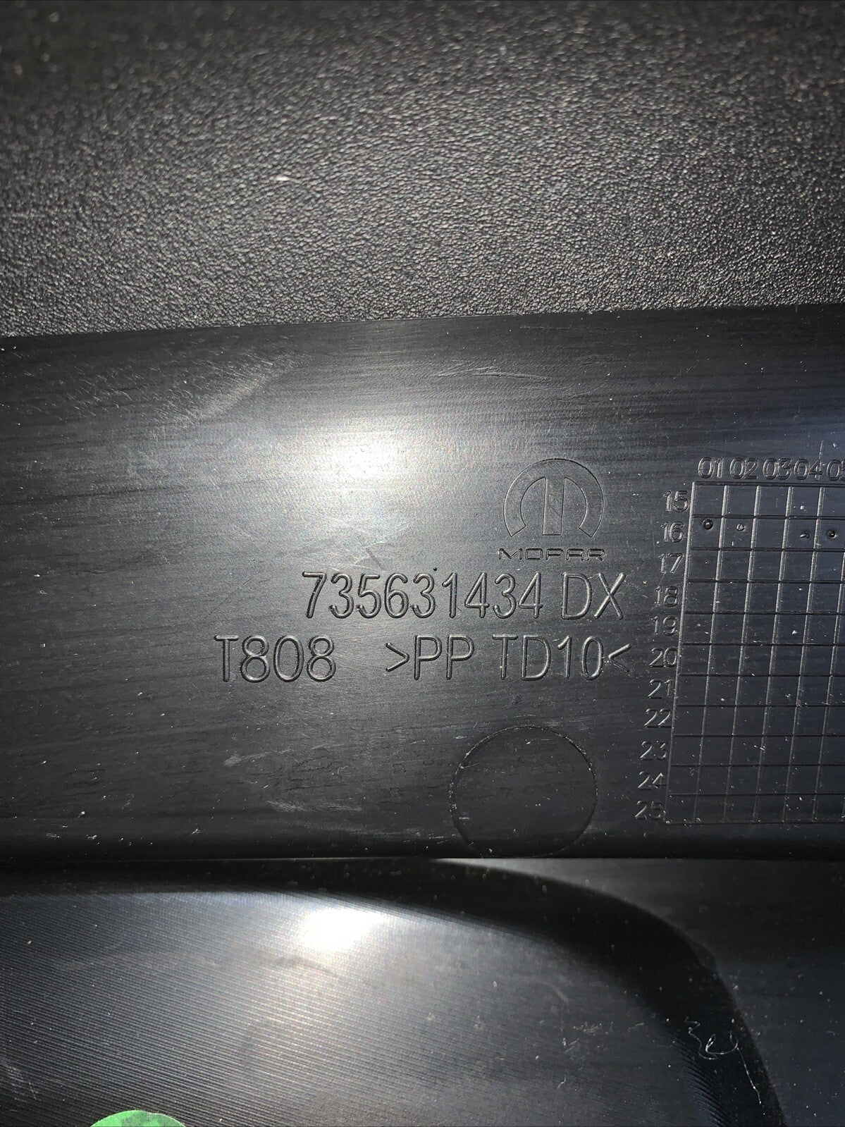 Rivestimento Laterale Destro Baule Fiat Tipo 735631434