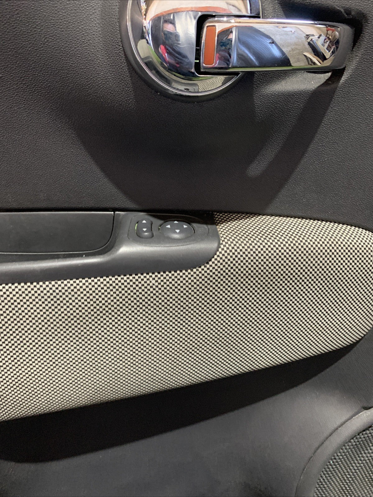 Pannello porta interno sinistro fiat 500 2007-2014