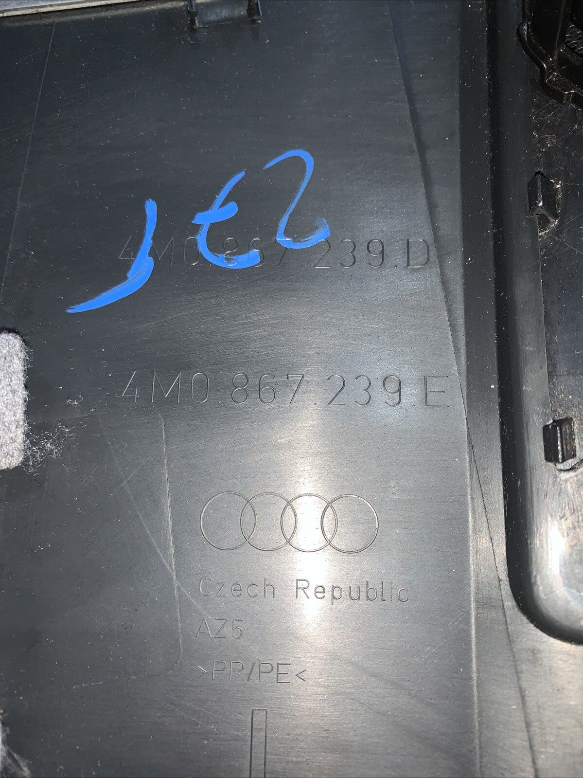 Rivestimento Colonna Sinistra Audi Q7 2016 4M0867239D