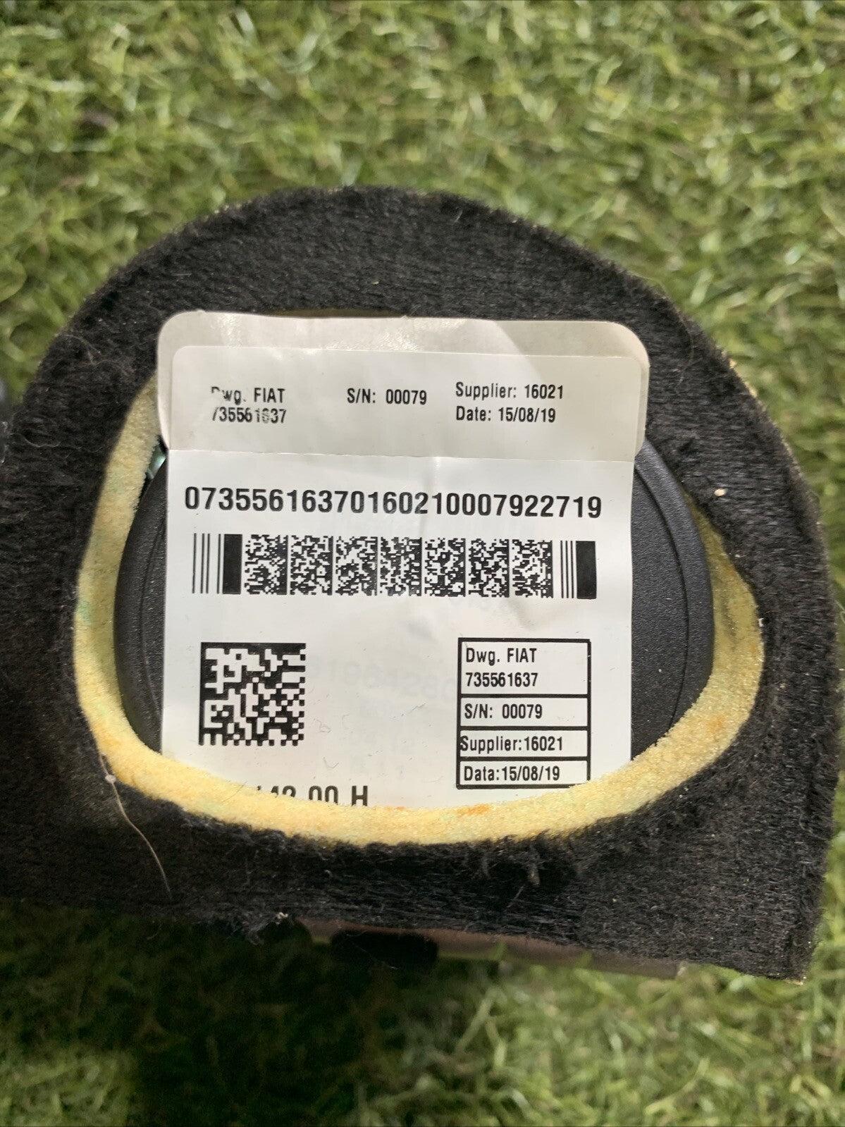 Cintura Posteriore Sinistra Fiat Panda 3 Serie 2019 735561637