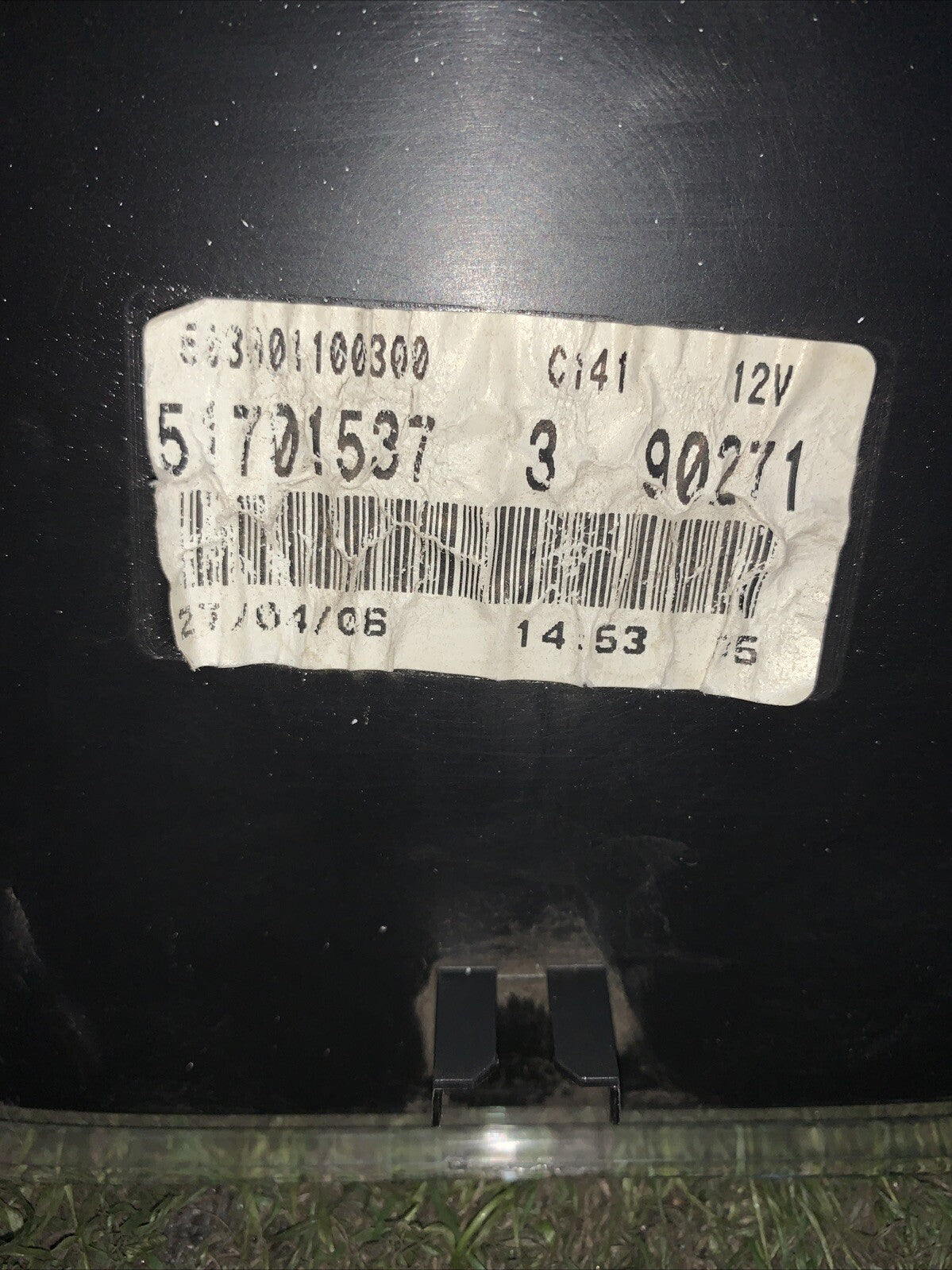 QUADRO STRUMENTI CONTACHILOMETRI FIAT GRANDE PUNTO 1.2 BENZ CODICE 51701537